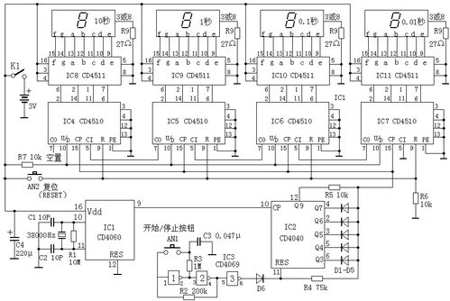 第四节 十三至十八引脚的4000系列CMOS数字集成电路